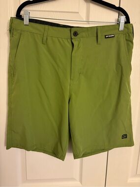 OffShore Men’s Board Shorts Olive Green Size 36 Summer Essential